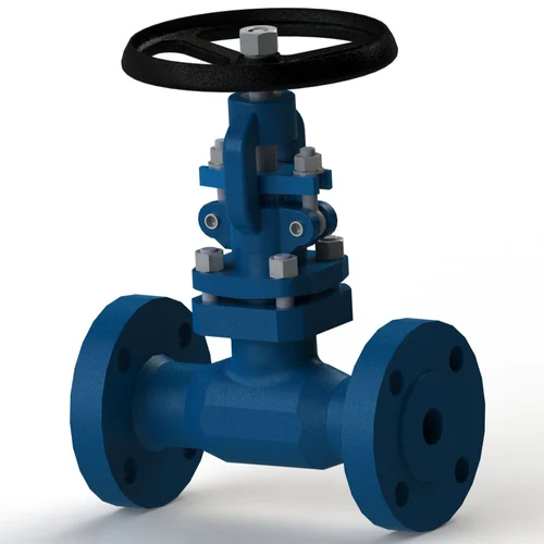 Industrial Blow Down Valve - Color: Blue