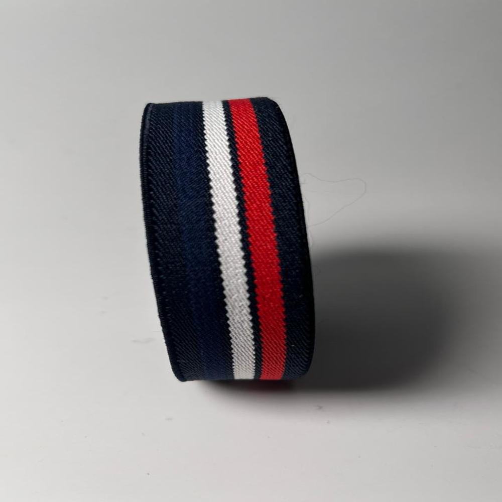 Textrade Associates Printed Garment Elastic - Spandex, Polyester, Nylon & Cotton Blend | Flexible & Stretchable, Customizable Designs, High Color Retention