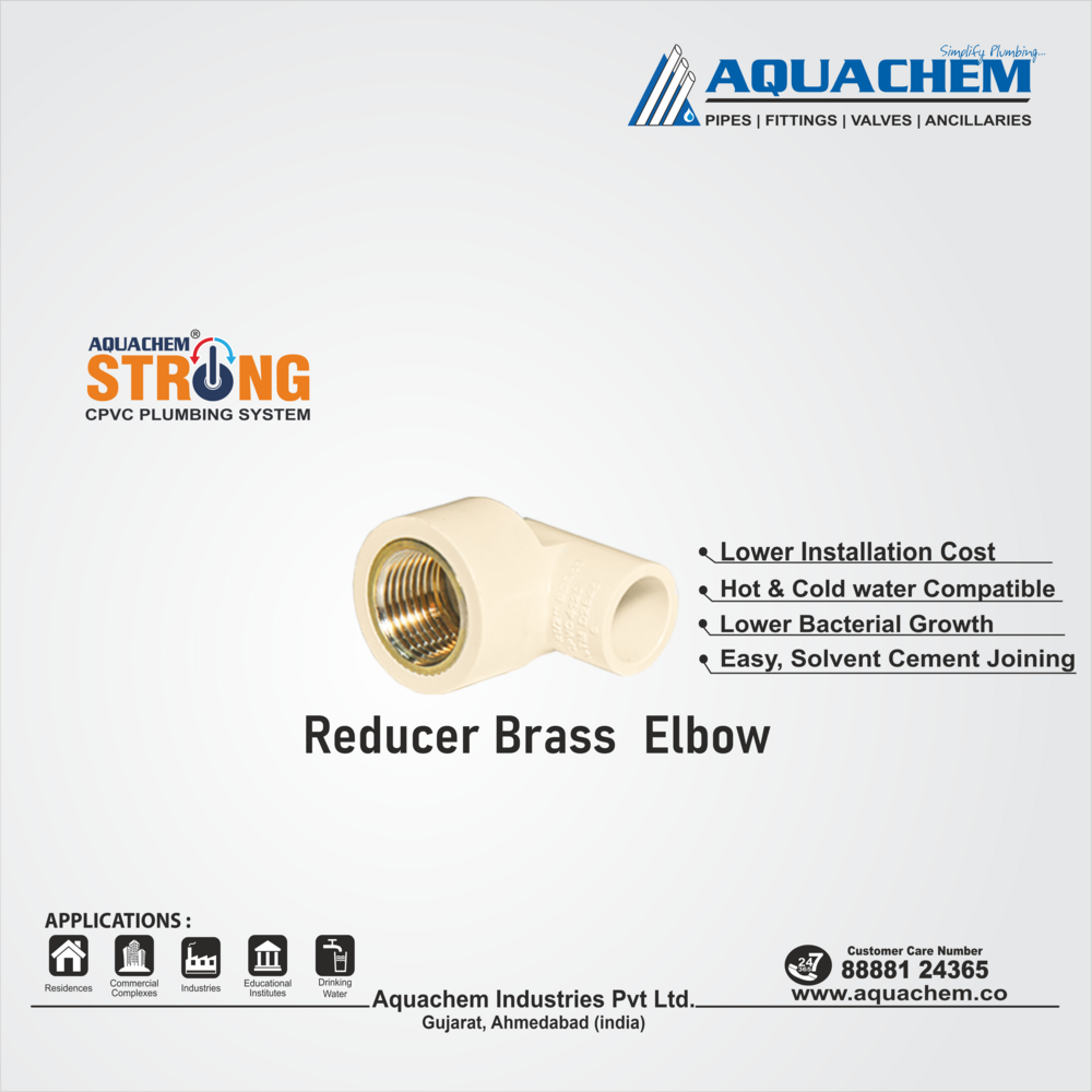 Cpvc REDUCER BRASS ELBOW