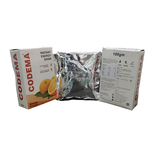100g Orange Flavour Instant Energy Drink