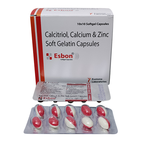 Calcitriol Calcium And Zinc Soft Gelatin Capsules