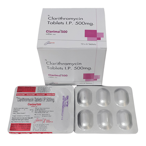 500mg Clarithromycin Tablets IP