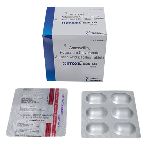 Amoxycillin Potassium Clavulanate And Lactic Acid Bacillus Tablets