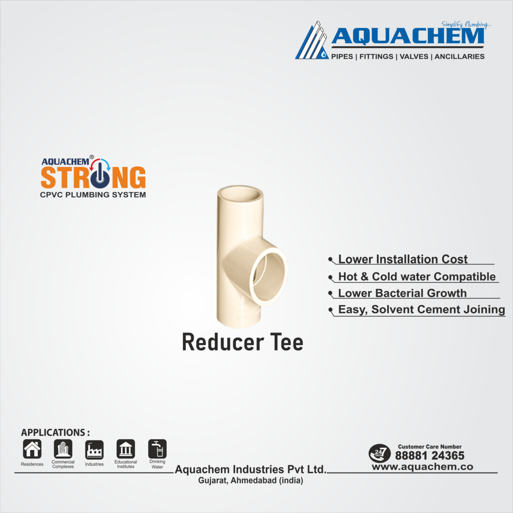 Cpvc Reducer tee