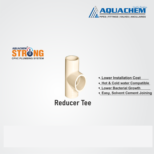 Cpvc Reducer Tee - अकचेम इंडस्ट्रीज पवत. ल्टड.