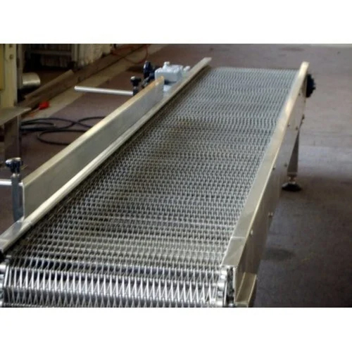 Ss Wiremesh Conveyor Belt - Length: 10 Foot (Ft)