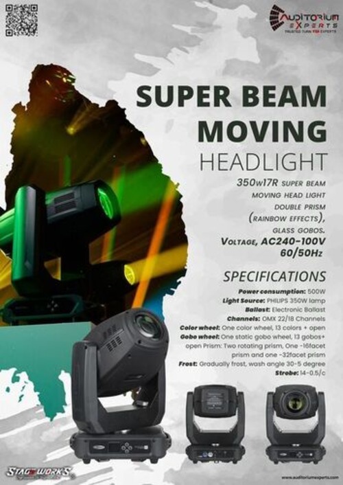 SW 500W LED Profile Moving Head stage light