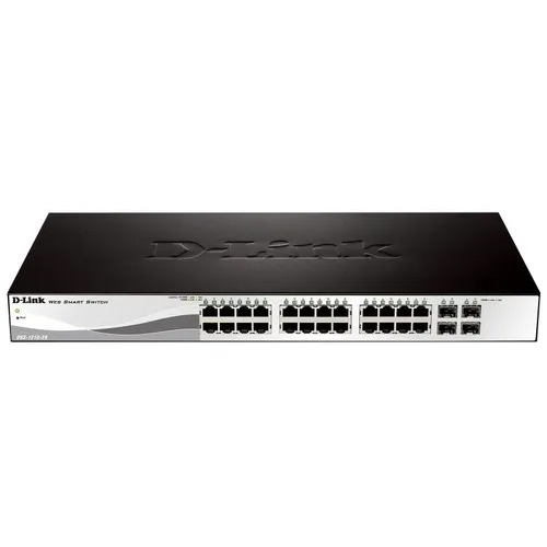 D-Link DGS 121028 गीगाबिट स्मार्ट प्रबंधित स्विच