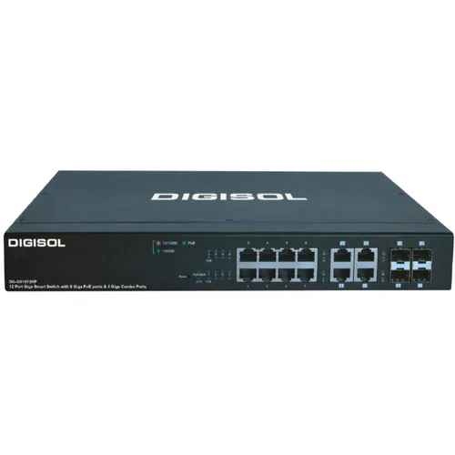 Digisol 8 Port Web Managed Gigabit Ethernet PoE Switch