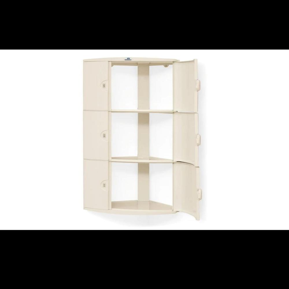 NILKAMAL CORNER CABINET (3 Door)