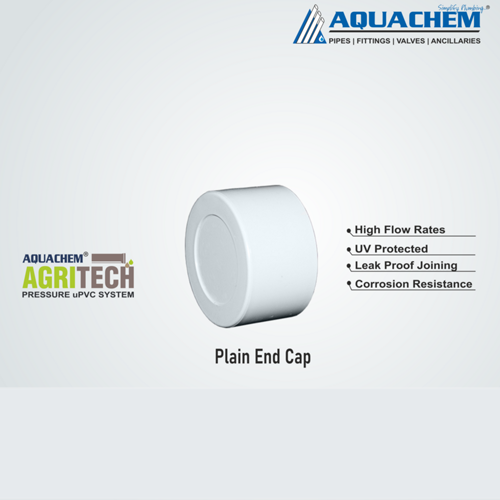 PVC plain End Cap