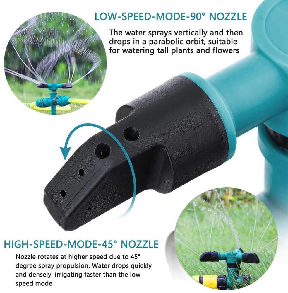 360a  Rotating Irrigation Sprinkler - Features: Good Quality
