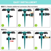 360 Rotating Irrigation Sprinkler