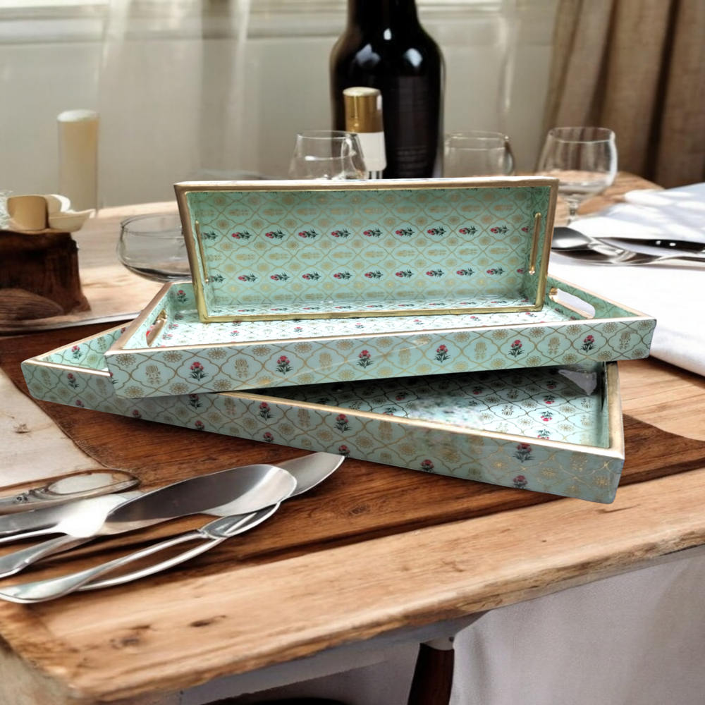 Wooden Printed Tray