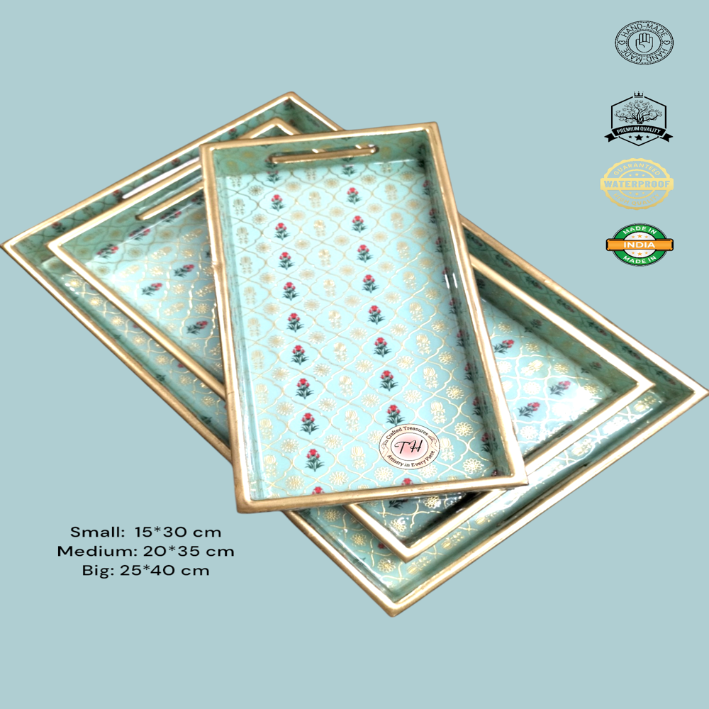 Wooden Printed Tray