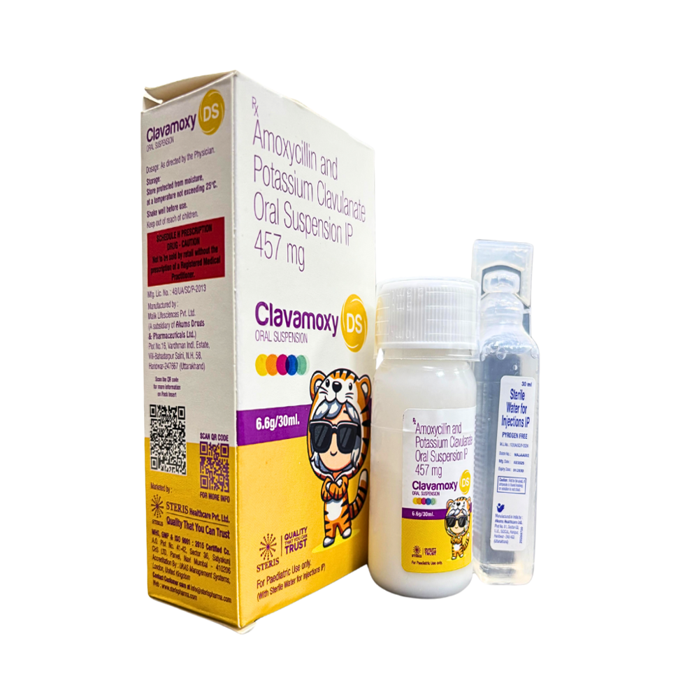 Amoxycillin 400mg and Clavulanic Acid 57mg