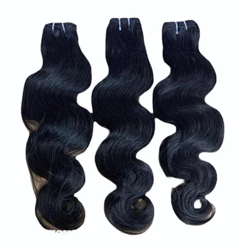 Remy Double Drawn weft Body Wave Human Hair Bundles for Sew In Weaving