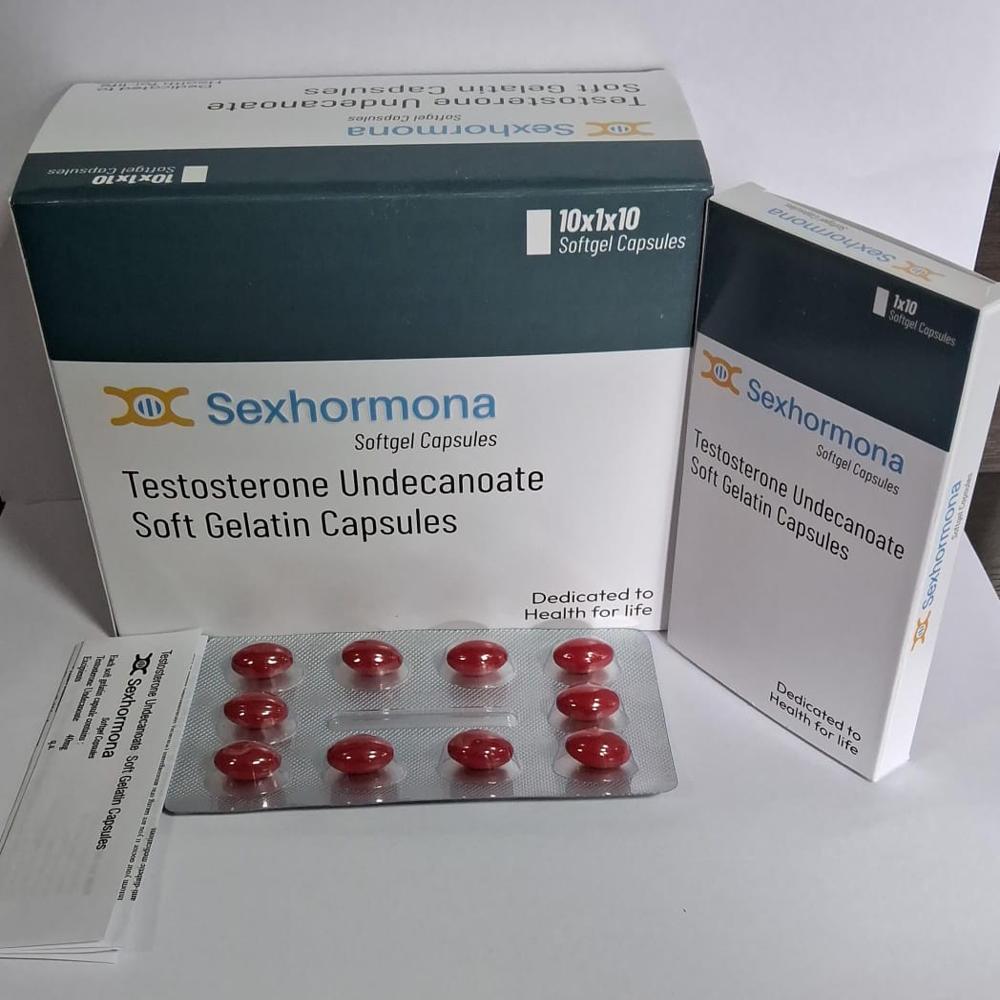 Testosterone Undecanoate Soft Gelatin Capsule - Androgenic Hormone Support, Suitable For Men With Low Testosterone Levels