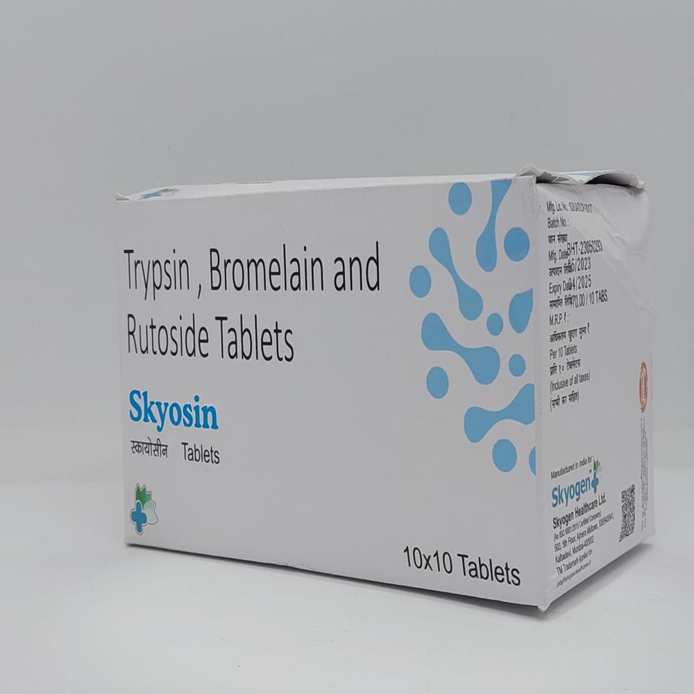 TRYPSIN, BROMELAIN AND RUTOSIDE TABLET 