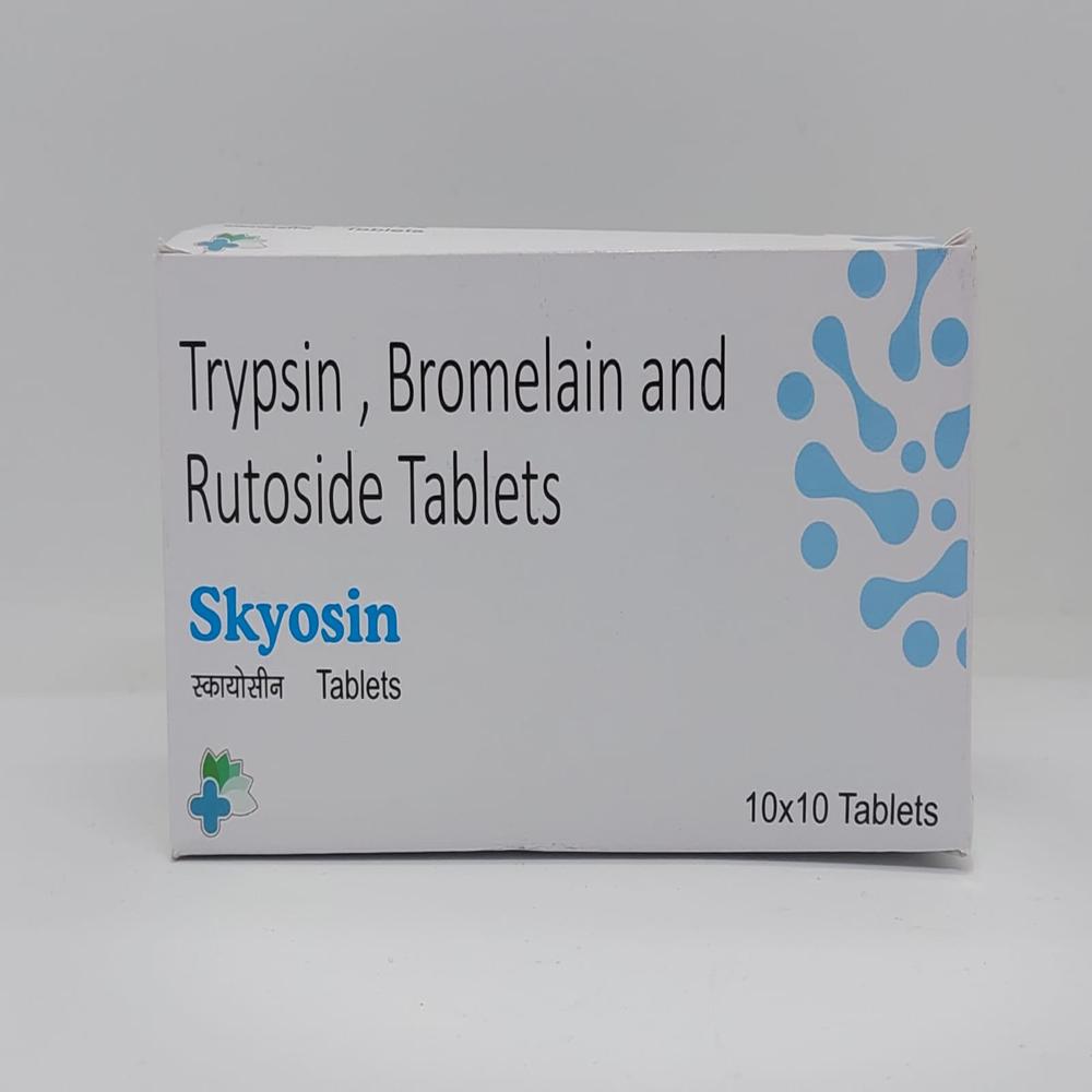 TRYPSIN, BROMELAIN AND RUTOSIDE TABLET 