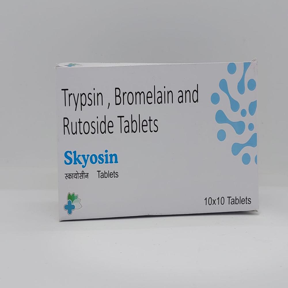 TRYPSIN, BROMELAIN AND RUTOSIDE TABLET 