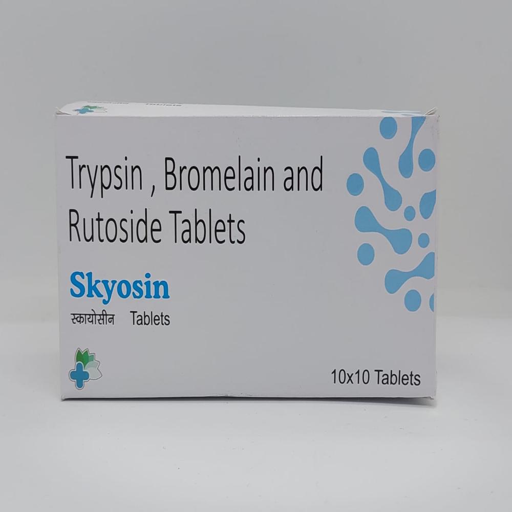 TRYPSIN, BROMELAIN AND RUTOSIDE TABLET 