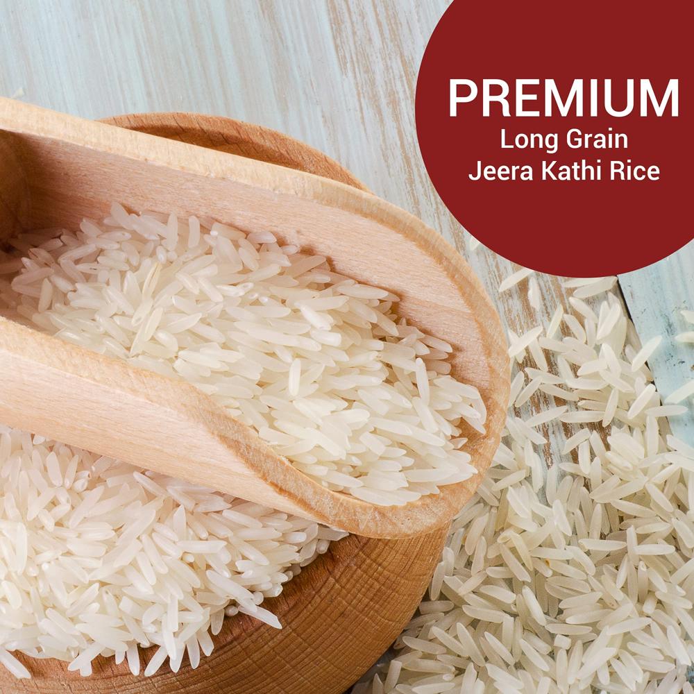 Jeera Kathi Rice - Color: White