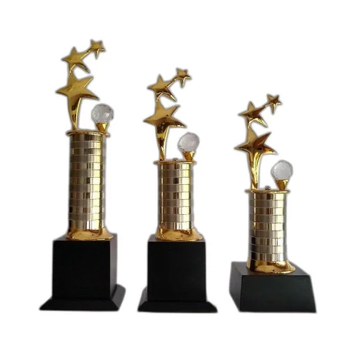 Unique 379 Star Metal Award Trophies - Color: Various Colors