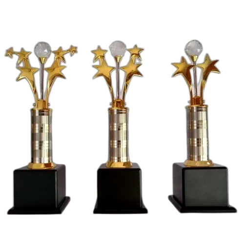 Ue-382 Corporate Star Metal Trophy - Color: Various Colors