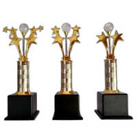 Ue-382 Corporate Star Metal Trophy - Color: Various Colors