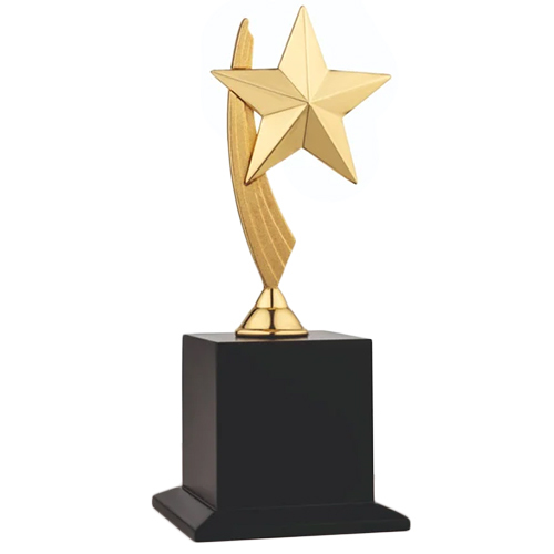 Metal Unique Star Trophy