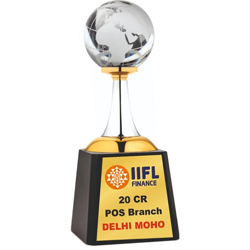 Globe Trophies - Color: Various Colors