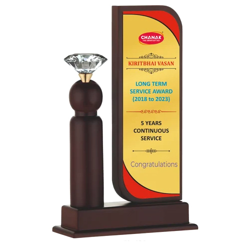 Brass Diamond Trophy