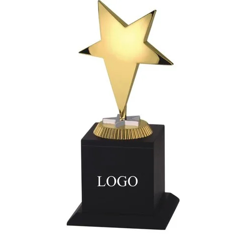 Brass Award Trophies - Base Material: Wooden