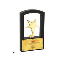 Gold Plated Metal Trophies - Base Material: Wooden