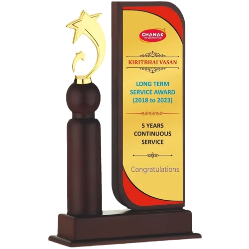 Customized Wooden Trophy