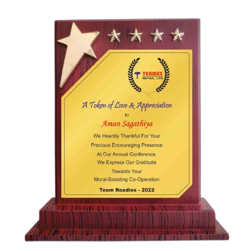 Unique 119 Designer Wooden Trophy