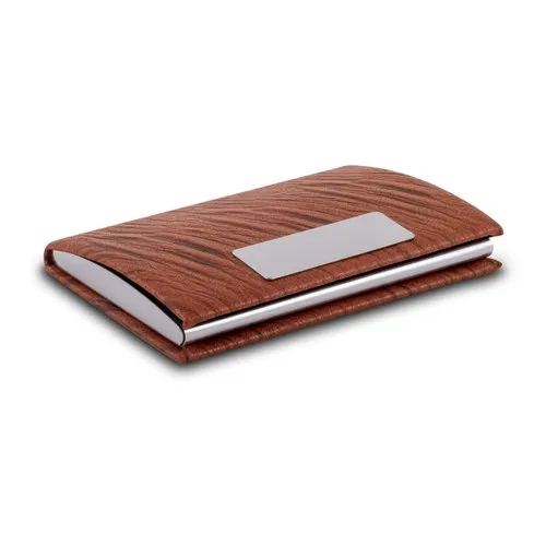 Brown Leather Card Holder - Feature: Easy To Use