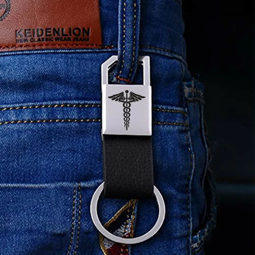 Metal Hook Keychain