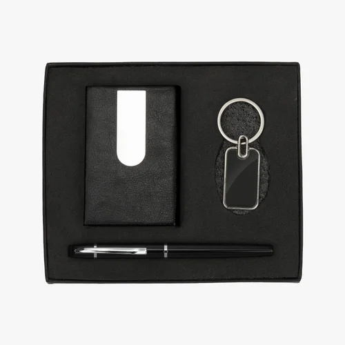 Black Leather Corporate Gift Sets