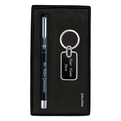 2 In 1 Set Corporate Gifts Set - Color: Black