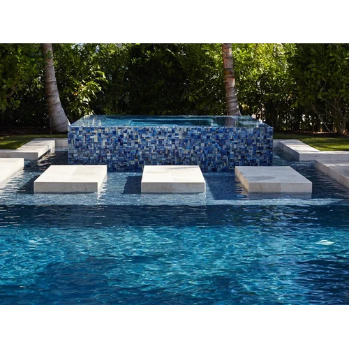 Swimming Pool Design Mosaic - Feature: Non-slip