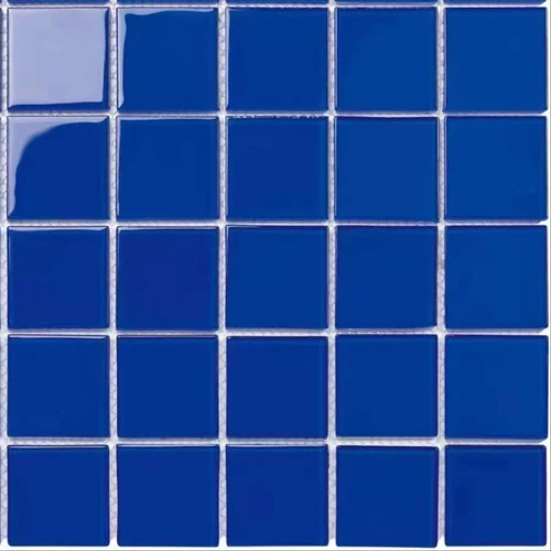 Crystal Swimming Pool Glass Mosaic Tiles - Feature: Non-Slip