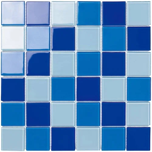 Crystal Swimming Pool Glass Mosaic Tiles