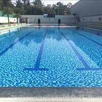Crystal Swimming Pool Glass Mosaic Tiles