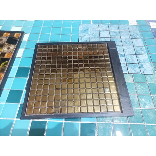 Gold Mosaic Tiles - Feature: Acid-Resistant