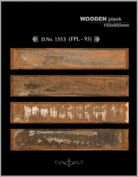150x900mm Wooden Texture Porcelain Floor Tile