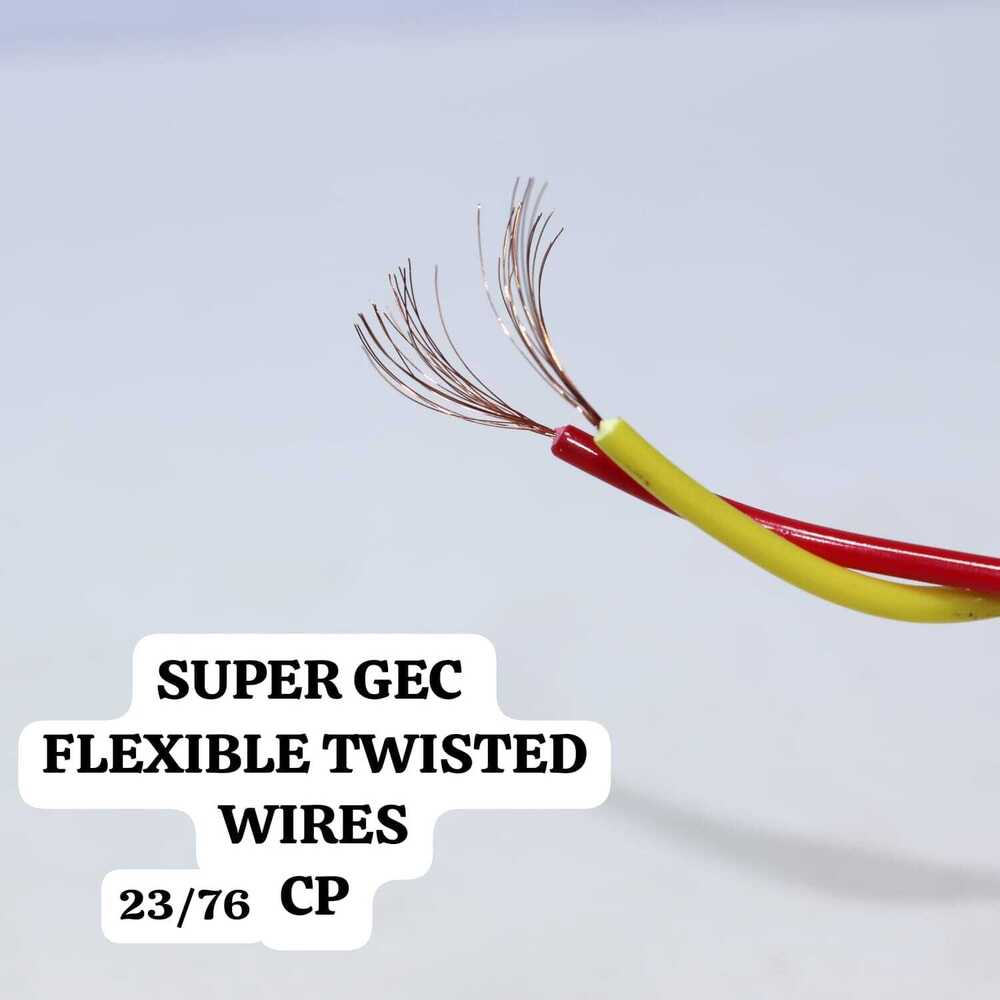 23/76 Cp Copper Flexible Twisted Wire - Color: Multi Color