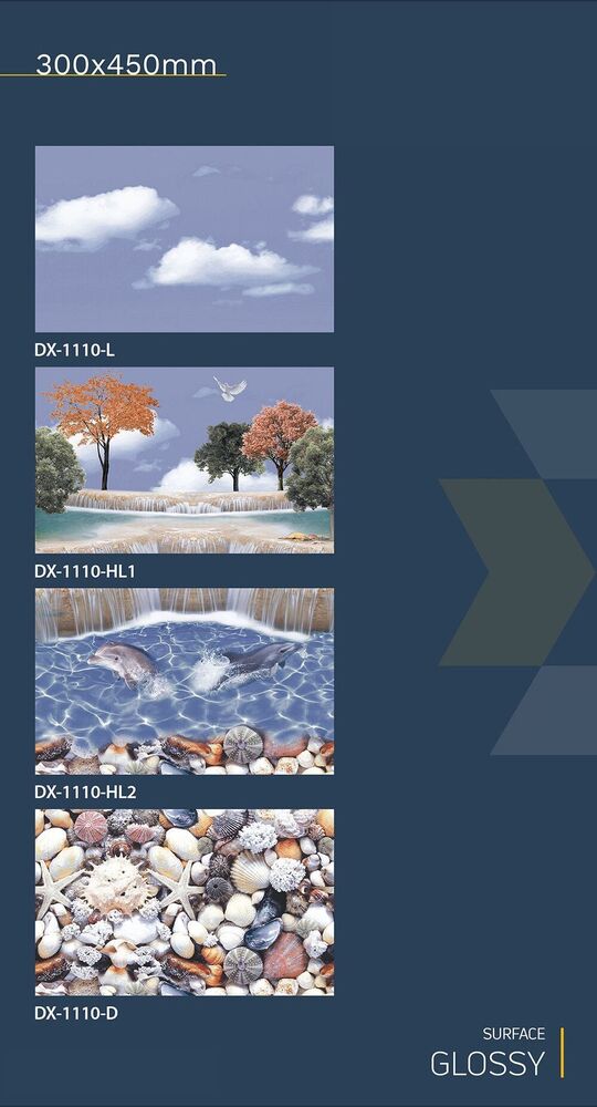 300x450 fish concept  wall tiles