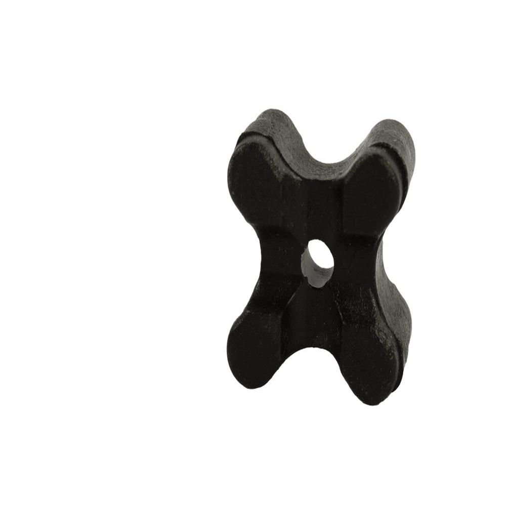 Pvc Cover Blocks For Beams - Color: Black